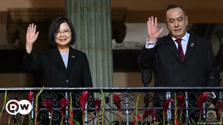 Guatemalan president's visit to Taiwan angers China