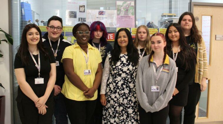 'If you want to see change, then vote!' A Level students meet Bolton MP