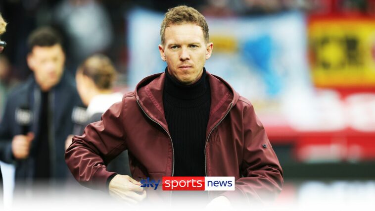 Bayern's Julian Nagelsmann