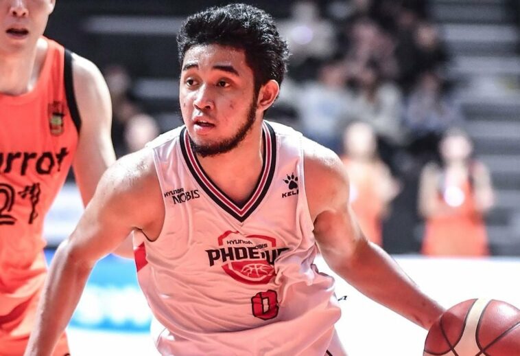 Ulsan guard RJ Abarrientos. Photo from Ulsan Hyundai Mobis Phoebus