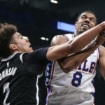 Lower the broom! 76ers lean on reserves to sweep Nets