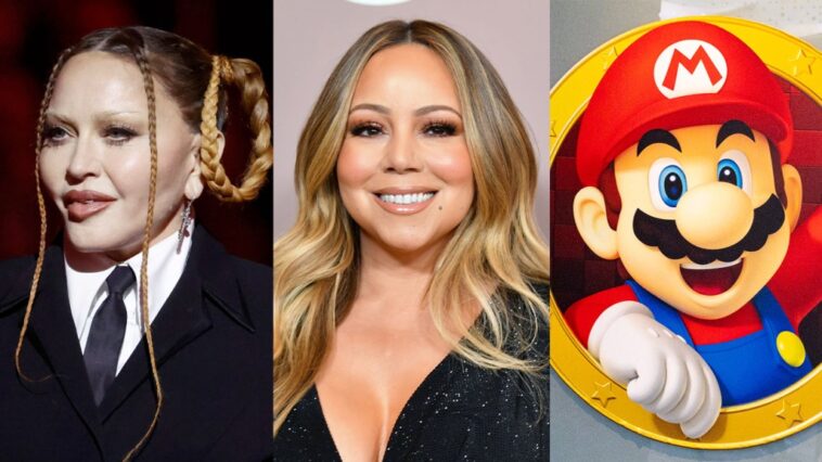 Madonna’s ‘Like a Virgin,’ Mariah Carey’s Christmas Classic and Super Mario Bros. Theme Join National Recording Registry