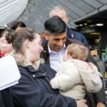 Prime Minister Rishi Sunak visited Bury Market today