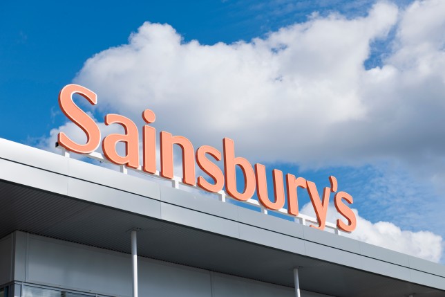 Sainsbury's Entrance Sign