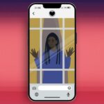 Woman trapped inside phone