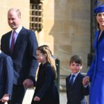 Sunday Best! Prince William and Princess Kate Bring 3 Kids to Easter Mass