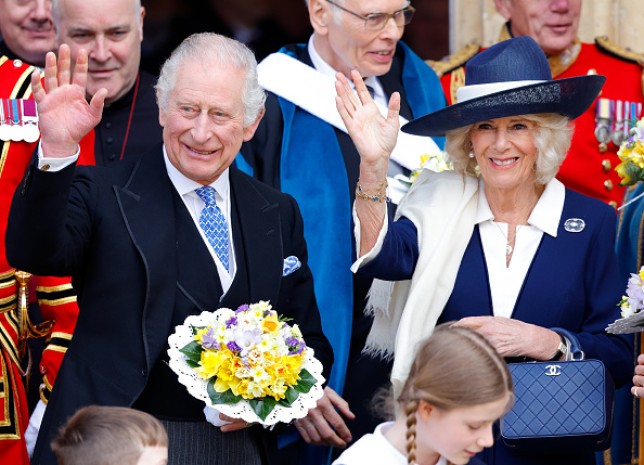 King Charles III And The Queen Consort Attend The Royal Maundy Service