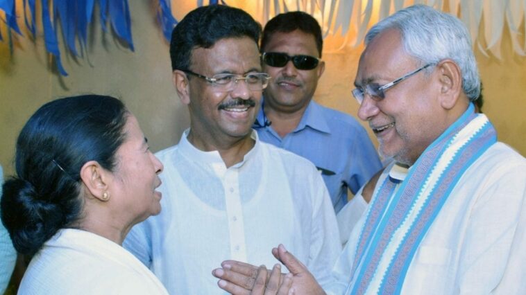 Unwieldy Unity: Nitish Meets Mamata And Akhilesh, BJP Terms it 'Political Tourism And Photo Op'