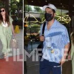 Varun Dhawan looks stylish in a casual outfit as he gets clicked at the airport with Natasha Dalal