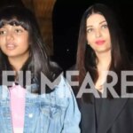 Aishwarya Rai Bachchan and Aaradhya Bachchan get clicked at airport as she leaves for Cannes 2023