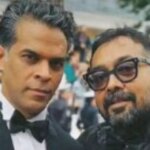 Anurag Kashyap and Vikramaditya Motwane pose on the red carpet of the Cannes Film Festival