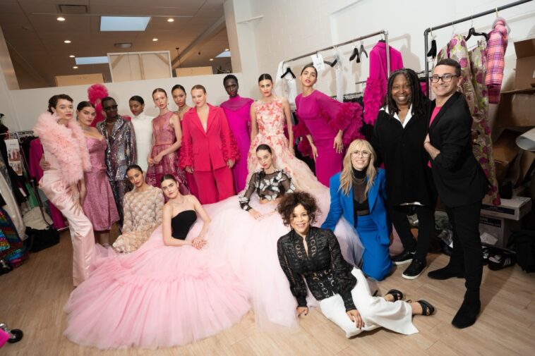 Christian Siriano Hosts Pink Fantasy Charity Fashion Show 