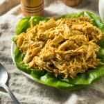 Homemade Curried Coronation Chicken with Lettuce