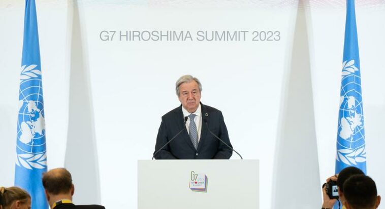 G7 nations, ‘central to climate action’ says Guterres, calling for global reset