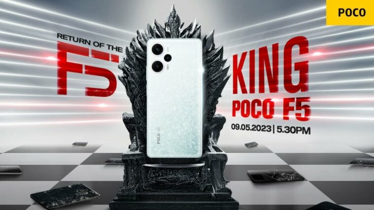 Poco F5, Poco F5 Pro Price in Europe Leaked Ahead of May 9 Launch: Check Details