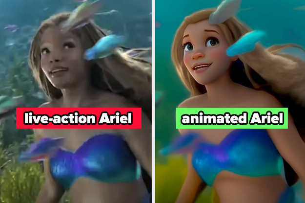 Here's What The Live-Action Cast Of "The Little Mermaid" Would Look Like In An Animated Movie