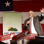 West Virginia Gov. Jim Justice speaks during an announcement for his U.S. Senate campaign.