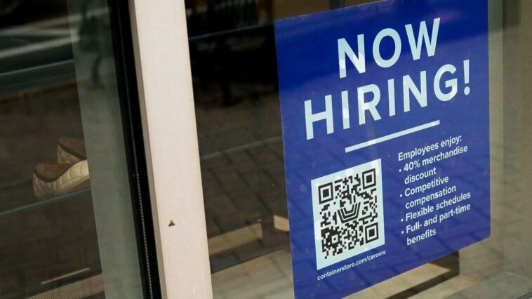 Job openings fell more than expected in March to lowest level in nearly two years