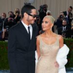 NEW YORK, NEW YORK - MAY 02: Pete Davidson and Kim Kardashian attend The 2022 Met Gala Celebrating