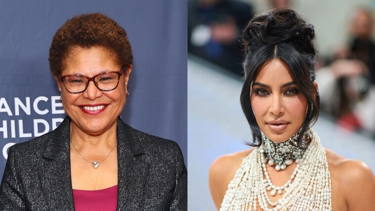 Los Angeles Mayor Karen Bass Turned Down $600 Skims “Swag Bag” From Kim Kardashian