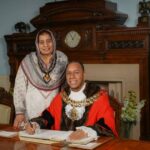 Mayor of Bolton receives chains of office at town hall