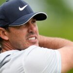 PGA Championship: Brooks Koepka leads Viktor Hovland after stunning third-round 66 at Oak Hill