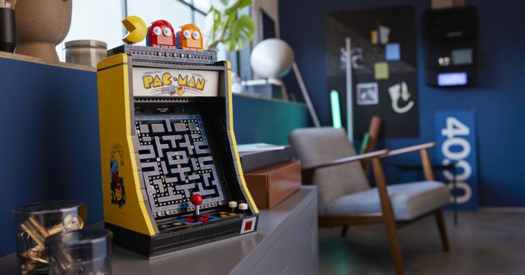 Pac-Man is the latest video game classic to be lovingly recreated in Lego