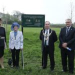 Plaques unveiled in park to commemorate historic milestones