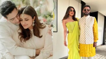 Priyanka Chopra Jonas shares unseen pics from Parineeti Chopra and Raghav Chadha's engagement