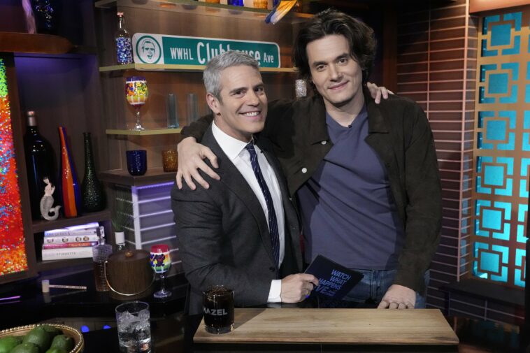 Andy Cohen Clarifies Comments About Being in Love With John Mayer: "Get Ahold of Yourself"