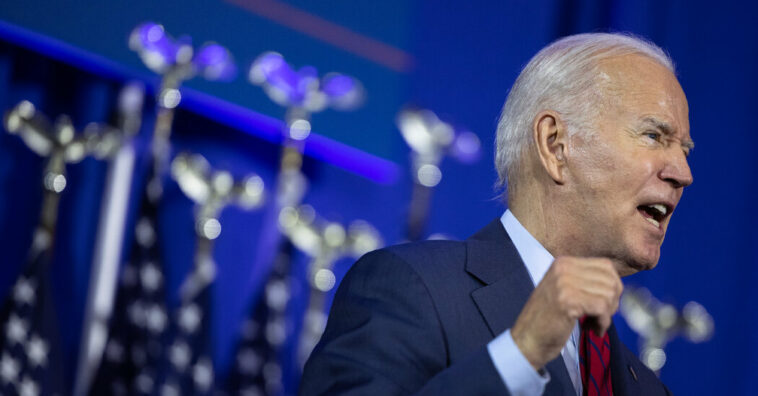 Biden Denounces Abortion Bans, Warning That Privacy Is Next