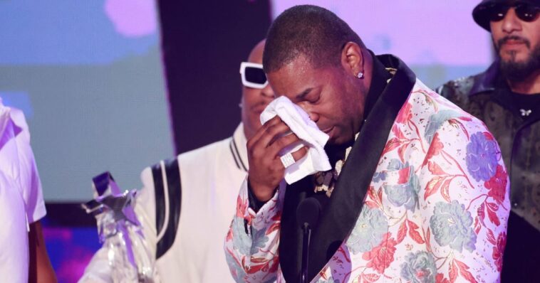 Busta Rhymes Sweetly Tears Up During His BET Awards' Lifetime Achievement Acceptance Speech