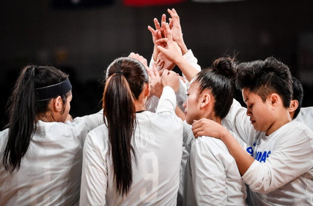 The Gilas women postedtheir first group stage victory
since the team’s promotion
to Division A in 2017.
—FIBA ASIA PHOTO