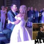 Groom with MS has physiotherapy for a year to dance with wife at wedding