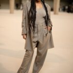 Halle Bailey Waxes Lyrical About Her Suit at Ami Paris