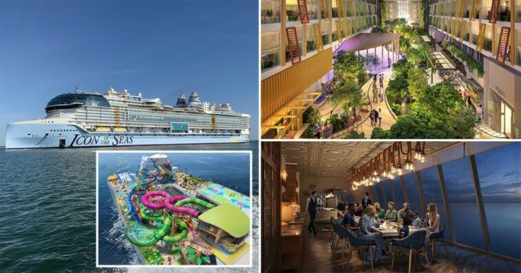 The world’s largest cruise ship is *almost* here. (Picture: Royal Caribbean)