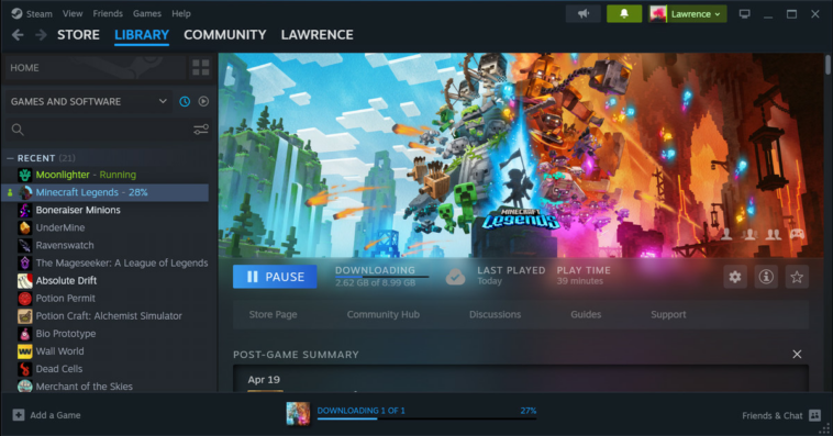 It’s not just you: Steam suddenly looks nice