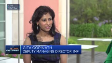 IMF's Gopinath: Uncertainty means ECB interest rates should stay higher for longer