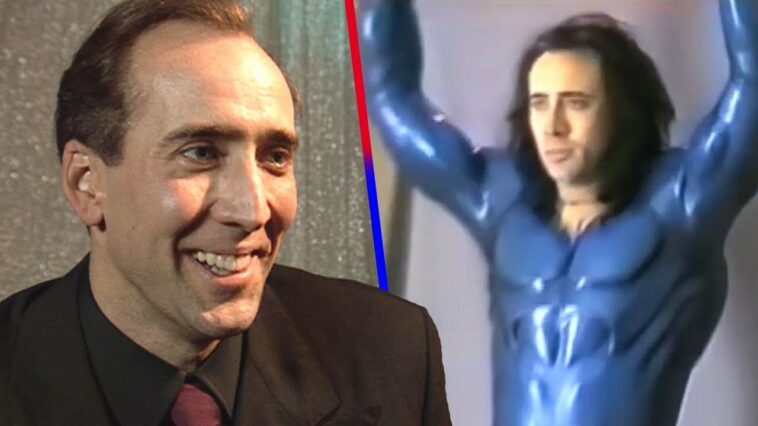 Nicolas Cage Talks SUPERMAN Movie That Was NEVER Made! (Flashback)