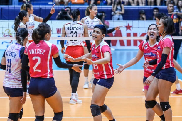 Creamline Cool Smashers in the PVL Invitational Conference. –MARLO CUETO/INQUIRER.net