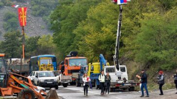 Serbia arrests Kosovo police officers as tensions soar