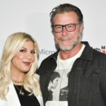 CULVER CITY, CALIFORNIA - OCTOBER 17: Tori Spelling (L) and Dean McDermott attend the Much Love Animal Rescue 3rd Annual Spoken Woof Benefit at Microsoft Lounge on October 17, 2019 in Culver City, California. (Photo by Rodin Eckenroth/Getty Images)