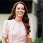 The Princess of Wales, patron of the V&A, arrives for a visit to open the Young V&A in Bethnal Green, east London, ahead of its opening to the public on Saturday. Picture date: Wednesday June 28, 2023. PA Photo. See PA story ROYAL Kate. Photo credit should read: Yui Mok/PA Wire