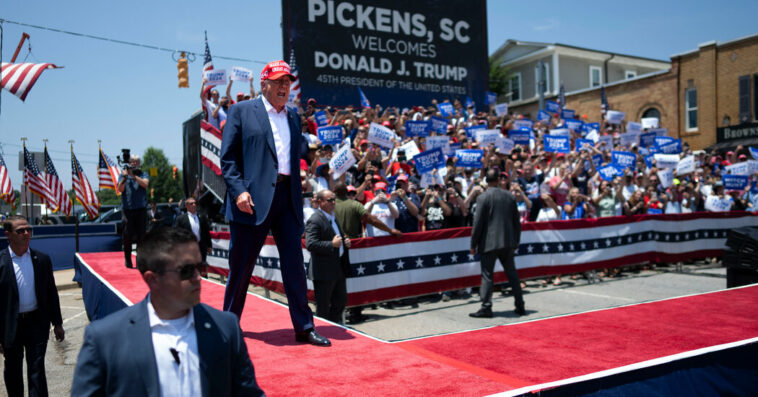 A Small Town’s Fourth of July: Flags, a 5K and Trump’s Attacks on American Institutions