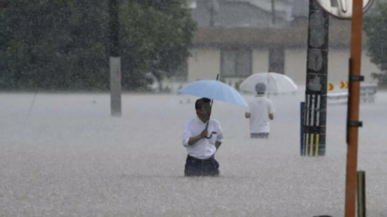 At least 6 missing as heavy rain causes flood, mudslides in Japan