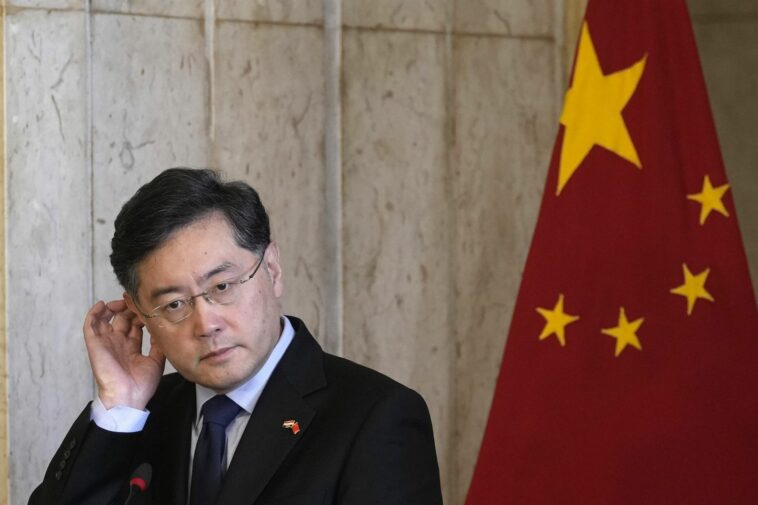 Chinese Foreign Minister Qin Gang ousted after lengthy absence