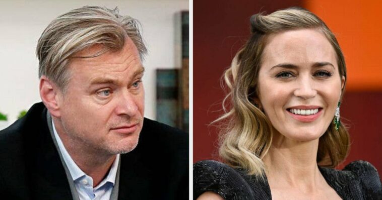 Emily Blunt Gave Christopher Nolan An Adorable Gift After He Jokingly Criticized Her On-Set Shoe Choice