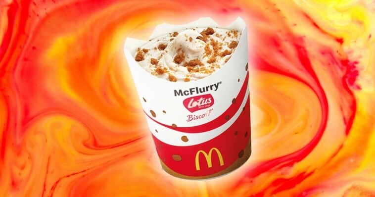 McDonald’s to axe Biscoff McFlurry from menu – after just six weeks