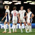 Norway's Ada Hegerberg, Caroline Graham Hansen and Ingrid Syrstad Engen Women's World Cup