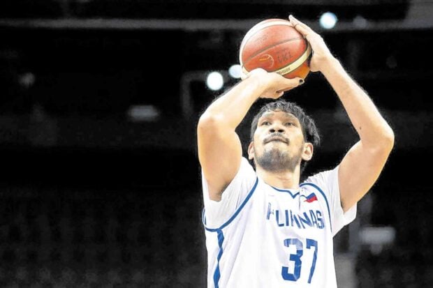 June Mar Fajardo and GilasPilipinas are fast learning how to deal with bigs who can shoot from the outside. —CONTRIBUTED PHOTO/ELVIS ŽALDARIS